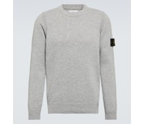 Pullover aus einem Baumwollgemisch