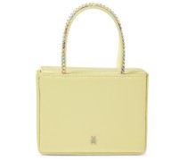 Amina Muaddi Tote Gilda Super Mini aus Satin