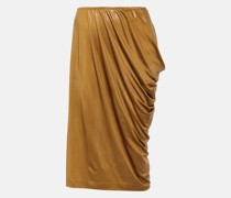 Dries Van Noten Midirock aus Jersey