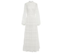 Costarellos Bridal Bestickte Robe aus Tuell