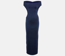 Robe aus Lurex® und einem Wollgemisch