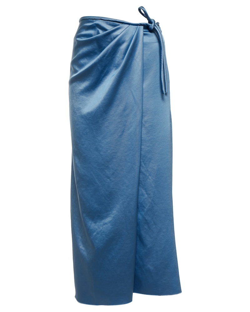 Nanushka Damen Nanushka Midirock Lea aus Satin