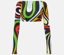 Pucci Bedrucktes Cropped-Top