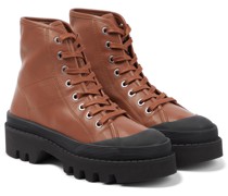 Proenza Schouler Schnuerstiefel City aus Leder