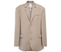 The Frankie Shop Oversize-Blazer Gelso