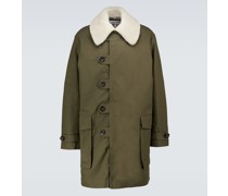 Loewe Military-Parka aus Baumwoll-Canvas