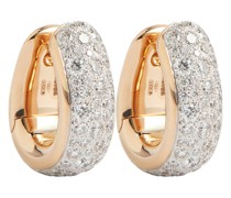 Iconica Ohrringe Bold aus 18kt Rosegold mit Diamanten