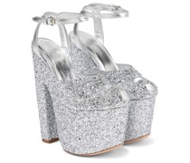 Giambattista Valli Plateausandalen mit Glitter