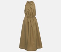 Brunello Cucinelli Midikleid aus einem Baumwollgemisch