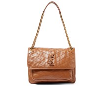 Schultertasche Niki Medium aus Leder