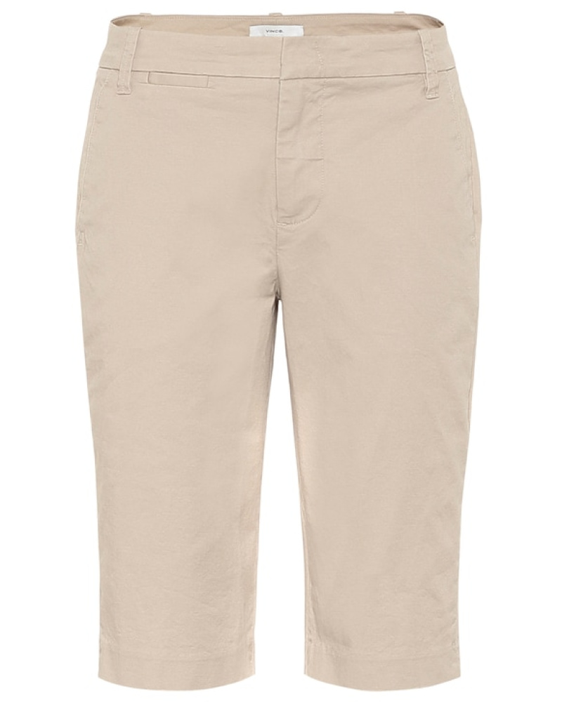 Vince Damen Vince Mid-Rise Shorts aus Baumwolle