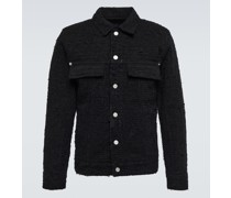 Jacquard-Jacke 4G aus Denim