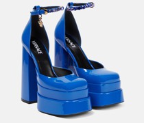 Plateau-Pumps Medusa Aevitas aus Lackleder