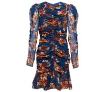 Veronica Beard Minikleid Hedera aus Seiden-Crepe