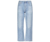 High-Rise Cropped Jeans Emery