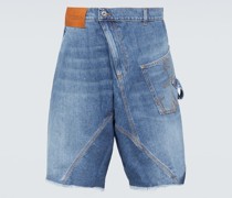 Low-Rise Jeansshorts