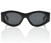 Prada Ovale Sonnenbrille Symbole