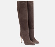 Paris Texas Stiefel aus Veloursleder