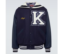 Collegejacke Sailor Varsity aus einem Wollgemisch