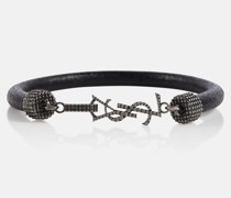 Saint Laurent Armband Opyum aus Leder
