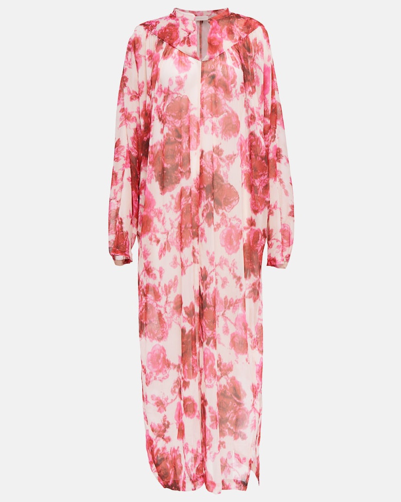 Dries van Noten Damen Dries Van Noten Bedrucktes Maxikleid