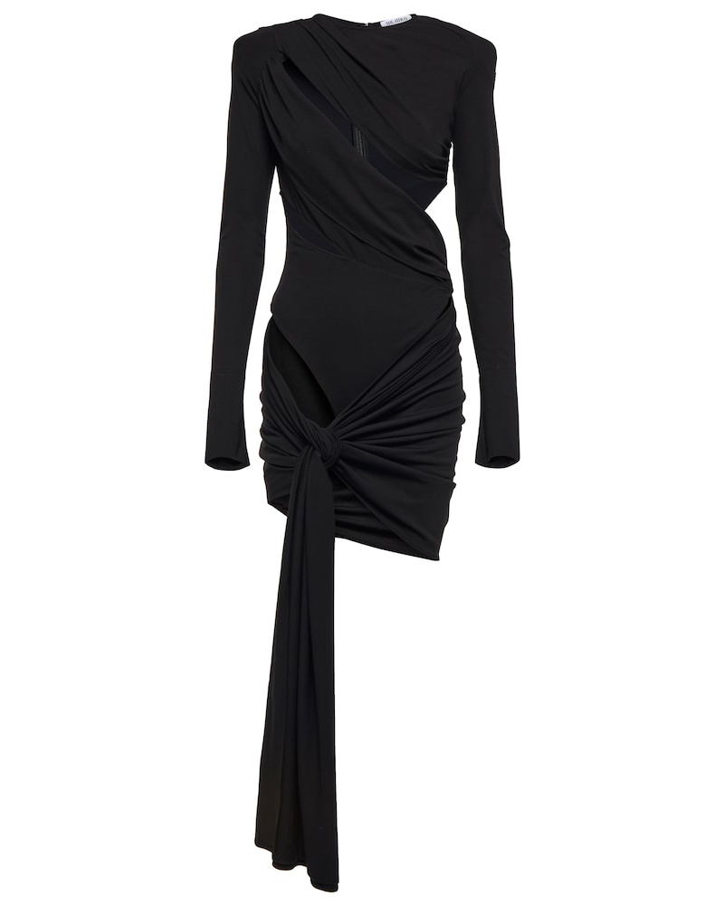 ATTICO Damen The Attico Drapiertes Minikleid