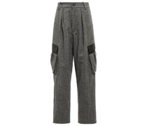 The Mannei High-Rise-Cargohose Tres