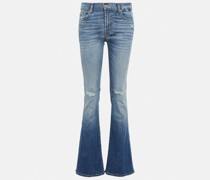 Mid-Rise Jeans Bootcut Tailorless