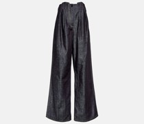 The Mannei High-Rise-Hose Aspos aus Denim