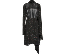 Vetements Bedrucktes Midikleid aus Crepe