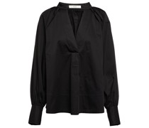 CO Oversize-Bluse aus Baumwolle