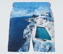 Bedruckte Badeshorts Bulldog