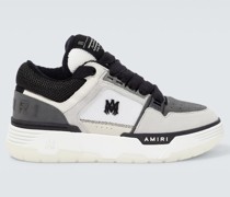 Sneakers MA-1 aus Leder und Mesh