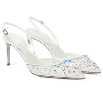 Verzierte Slingback-Pumps Cinderella 75
