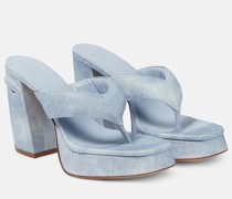 Sandalen Gia 17 Uni aus Denim