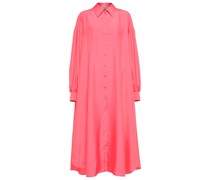 Alexander McQueen Hemdblusenkleid aus Seidensatin