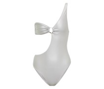 Oseree One-Shoulder-Badeanzug Glow