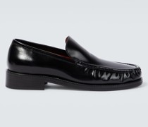 Loafers aus Leder