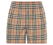 High-Rise Shorts Vintage Check