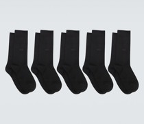 Set aus fünf Paar Socken
