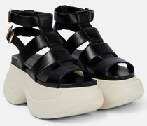 Marni Plateausandalen aus Leder