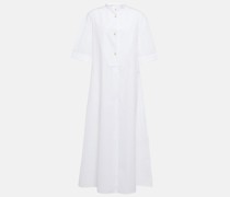 Jil Sander Midikleid aus Baumwolle