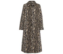 Rixo Bedruckter Mantel Milly aus Faux Fur