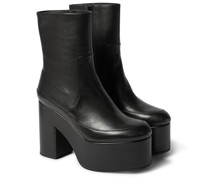 Dries Van Noten Ankle Boots aus Leder