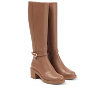 Gianvito Rossi Stiefel Ribbon Dumont aus Leder