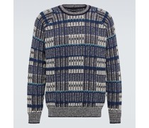 Giorgio Armani Pullover aus einem Baumwollgemisch