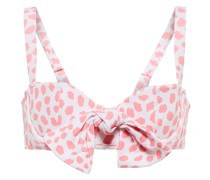 Alexandra Miro Bedrucktes Bikini-Oberteil Clara