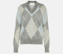 Ami Paris Pullover aus einem Alpakawollgemisch