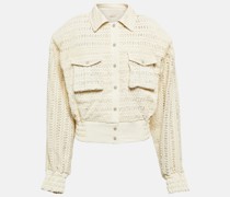 The Mannei Bomberjacke Nice aus Leder