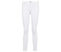 7 For All Mankind High-Rise Cropped Skinny Jeans